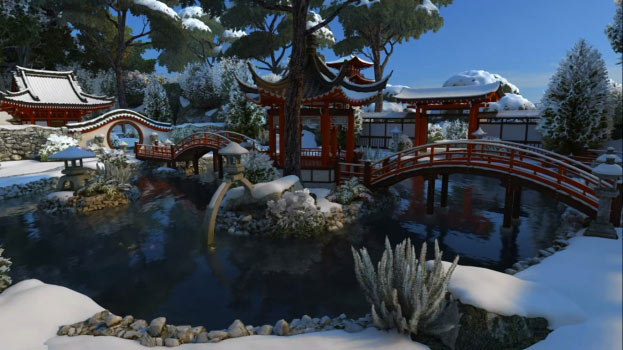 Winter Garden Скриншот