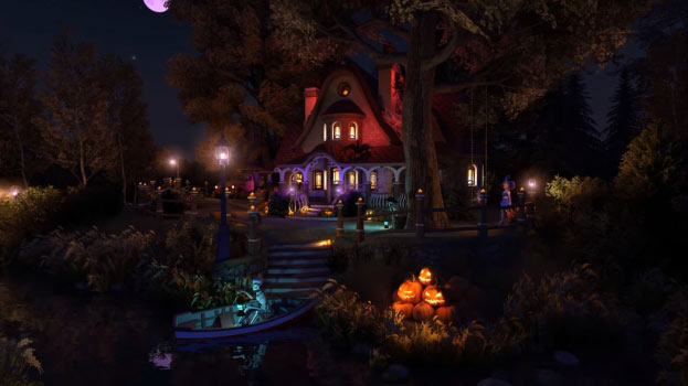 Halloween Cottage Скриншот