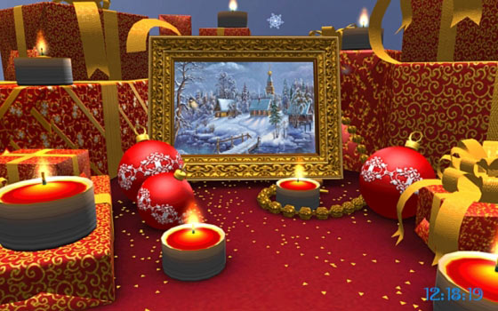 Christmas 3D Gifts Screenshot