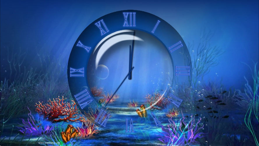 часы, время, механические часы, аналоговые часы, под водой, рыба, рыбы, море, океан, вода, кораллы