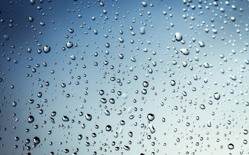 текстуры, капли на стекле, дождь, вода