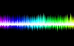 background, rainbow, sound, wave, soundwaves, black, gradient, music, audio