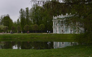 architecture, spring, trees, may, moscow, park, landscape, nature, pond