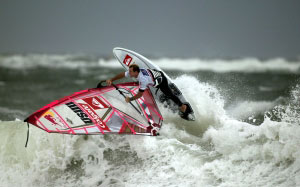 sports, windsurfing, wave
