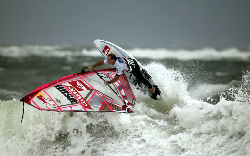 sports, windsurfing, wave
