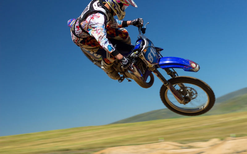 motorcycle, rider, racer, racing, jump, tricks, sports, motocross