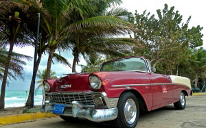 Куба, машина