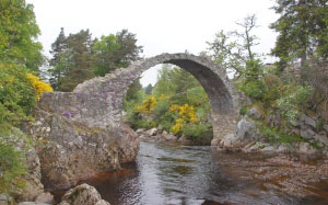 Шотландия, Великобритания, река, Англия, каменный мост