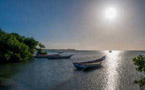 El Guamache Bay, Margarita island, nature, sun, sea, ocean, water, boats