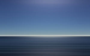 ocean, sky, blue, calm, horizon, surface, quiet, sea, marine, peaceful, seascape, abstract