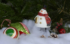 новый год, рождество, ель, елочные украшения, ёлочные игрушки, снеговик