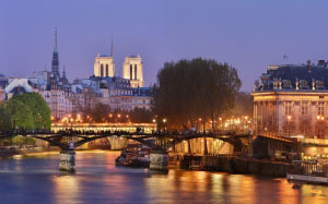 panorama, paris, pont des arts, bridge of arts, the pont neuf, france, french, towers, notre-dame de paris, cathedral, city, pont des arts, pont neuf