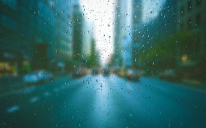 размытие, капли, стекло, дождь, капли дождя, вода, капли воды, мокрый, город, окно