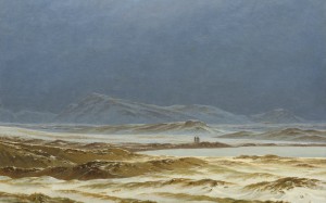 caspar david friedrich, northern, landscape, spring, nature, painting, art, oil, canvas