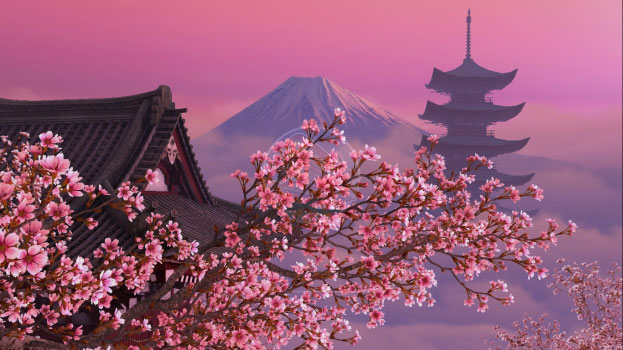 Blooming Sakura Скриншот