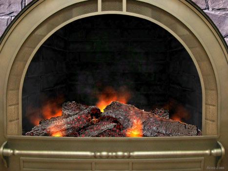 Cozy Fireplace Скриншот