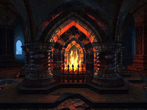 Crystal Fireplace Скриншот