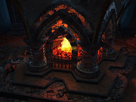 Crystal Fireplace Screenshot