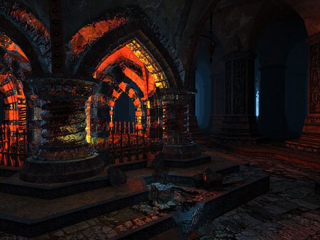 Crystal Fireplace Screenshot