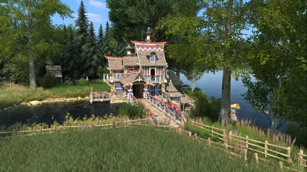 Summer Watermill Скриншот