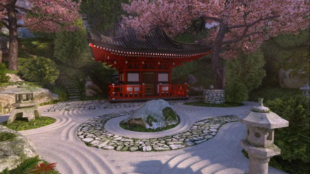 Sakura Garden Скриншот