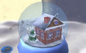 снежный шар, рождество, новый год, дед мороз, санта-клаус, сиэтл