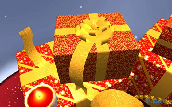 Christmas 3D Gifts Скриншот