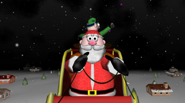 A Very 3D Christmas Скриншот