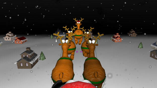 A Very 3D Christmas Скриншот