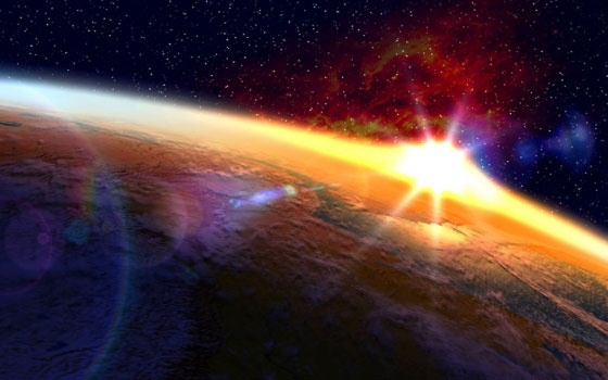Orbital Sunset Скриншот