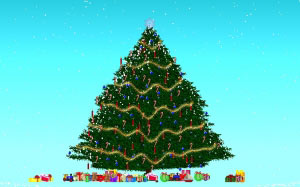 новогодняя елка, рождество, новый год, праздники