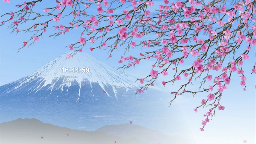 гора фудзи, весна, природа, пейзаж, гора, горы, япония, цветы, цветение