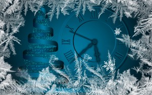 clock, time, mechanical clock, ice, frost, snowflakes, winter, christmas, xmas, new year, holiday