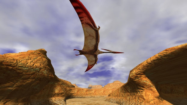 3D Canyon Flight Скриншот