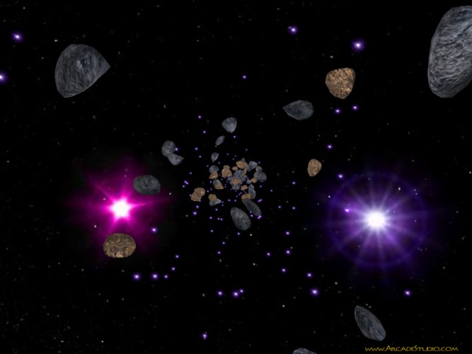 asteroids, stars, planets, space, cosmic, cosmos, flight, 3d, meteorites