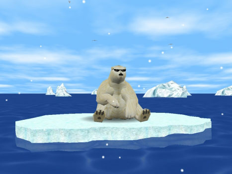 3D Arctic Bear Advanced Скриншот