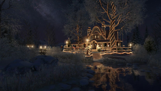 Christmas Cottage  Скриншот