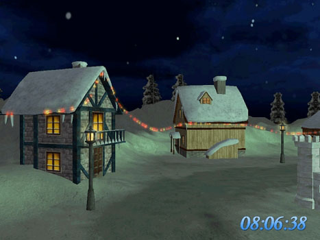 3D Christmas Land Скриншот