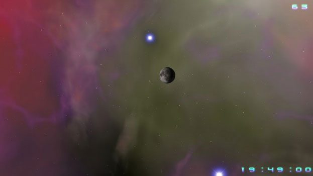 3D Space Christmas Скриншот