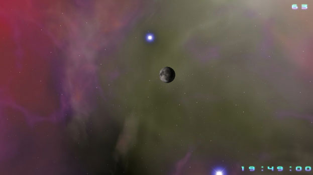 3D Space Christmas Screenshot