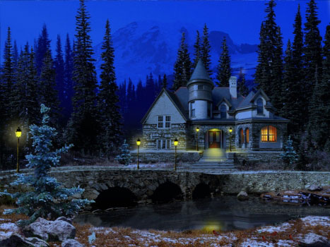 Snowy Cottage Скриншот