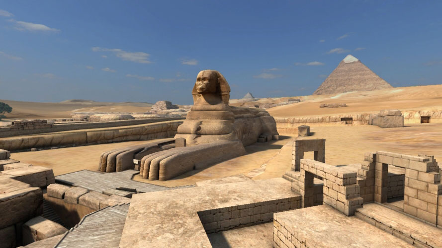 great pyramids, egypt, hot, sun, desert, sphinx