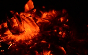 embers, glow, fire, heat, campfire, hot, heat wave, fireplace, spark