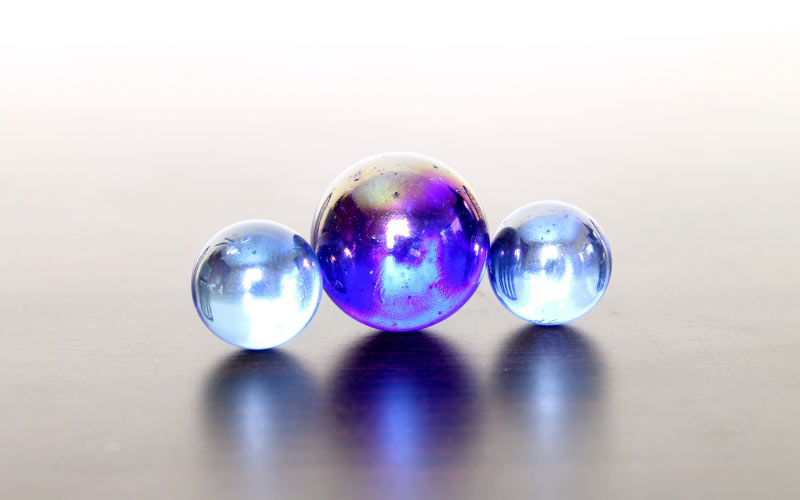 marbles, balls, garnish, abstract, reflection