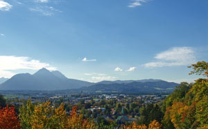 salzburg, city, mountains, salzburg, austria