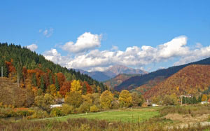 словакия, татры, горы, пейзаж, осень, природа
