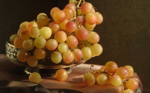 grapes, still life, autumn, fruit