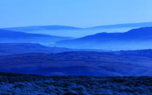 fog, foggy, hills, landscape, misty, morning, mountain, nature, scenery, scenic, sky, valley