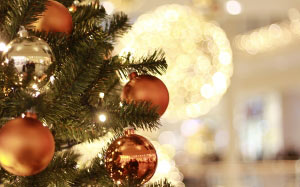 Новый год, Рождество, праздники, ёлка, шары
