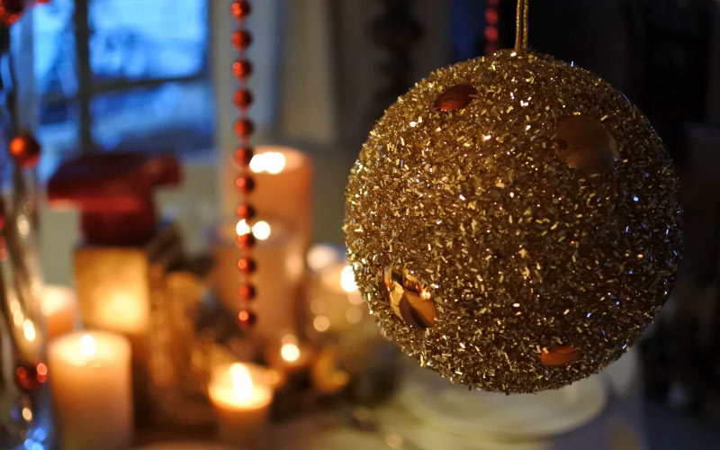 новый год, рождество, шар, украшения, праздник